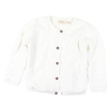 Sweter zapinana na guziki dziewczęca używana Lupilu kod 148