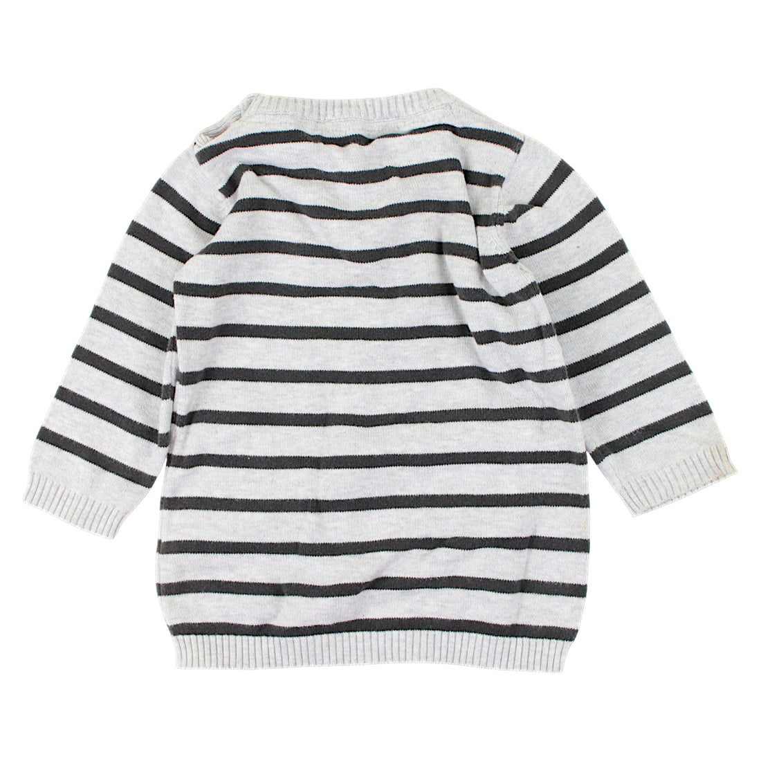 Swetr z długim rękawem kotki dziewczęca używana BABY kolor szary kod 157