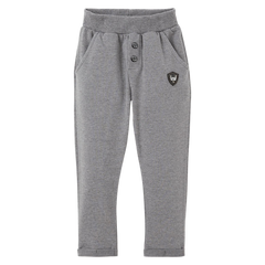 Spodnie eleganckie chłopięce popiel Breeze 19441-14425