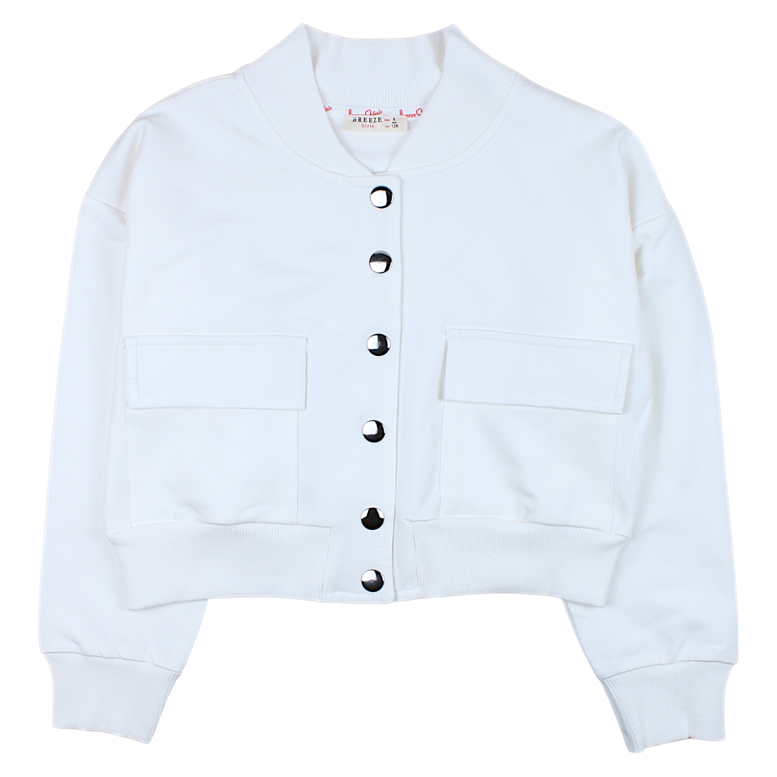 Bluza dziewczęca bomberka kremowa Breeze 19884-2425-28