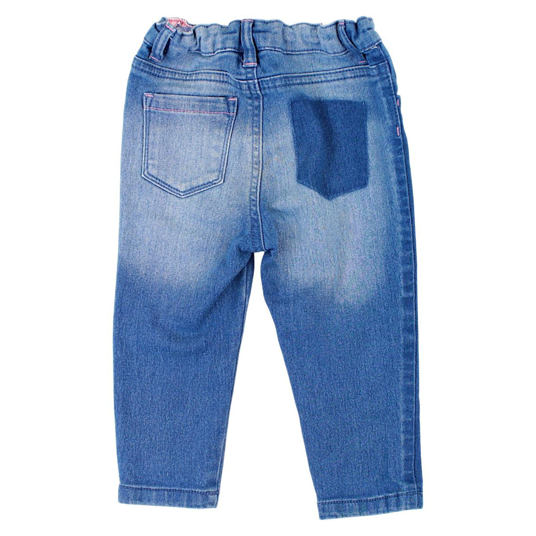 Spodnie dla dziewczynki niebieskie używane So cute 199