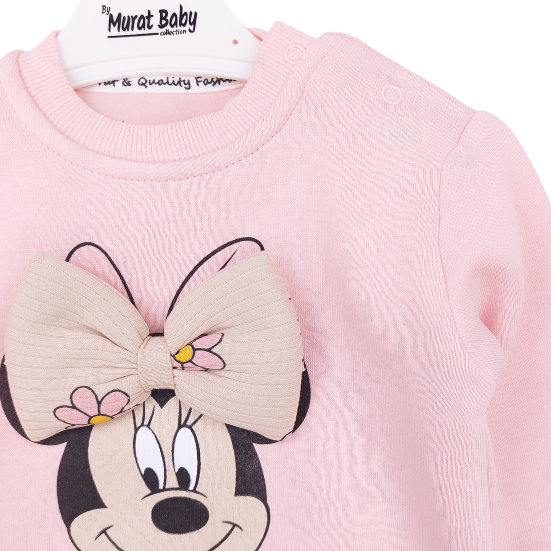 Komplet dziecięcy dziewczęcy róż Murat Baby 8914-231024