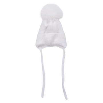 Czapka do chrztu dziewczęcy unisex Grans A1415-151124-3