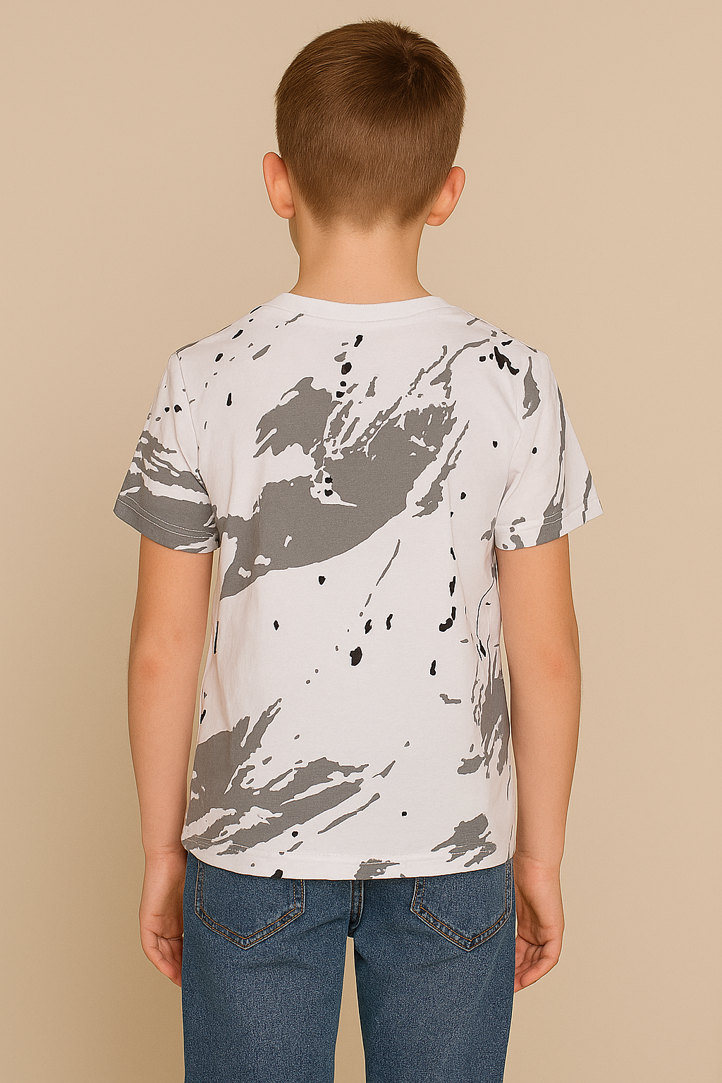 Bluzka kapybar chłopięca biały Guliwerkids 2415-12625