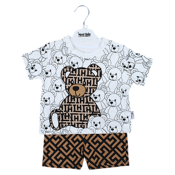 Komplet chłopięcy beżowy Murat Baby 9520-15425-1