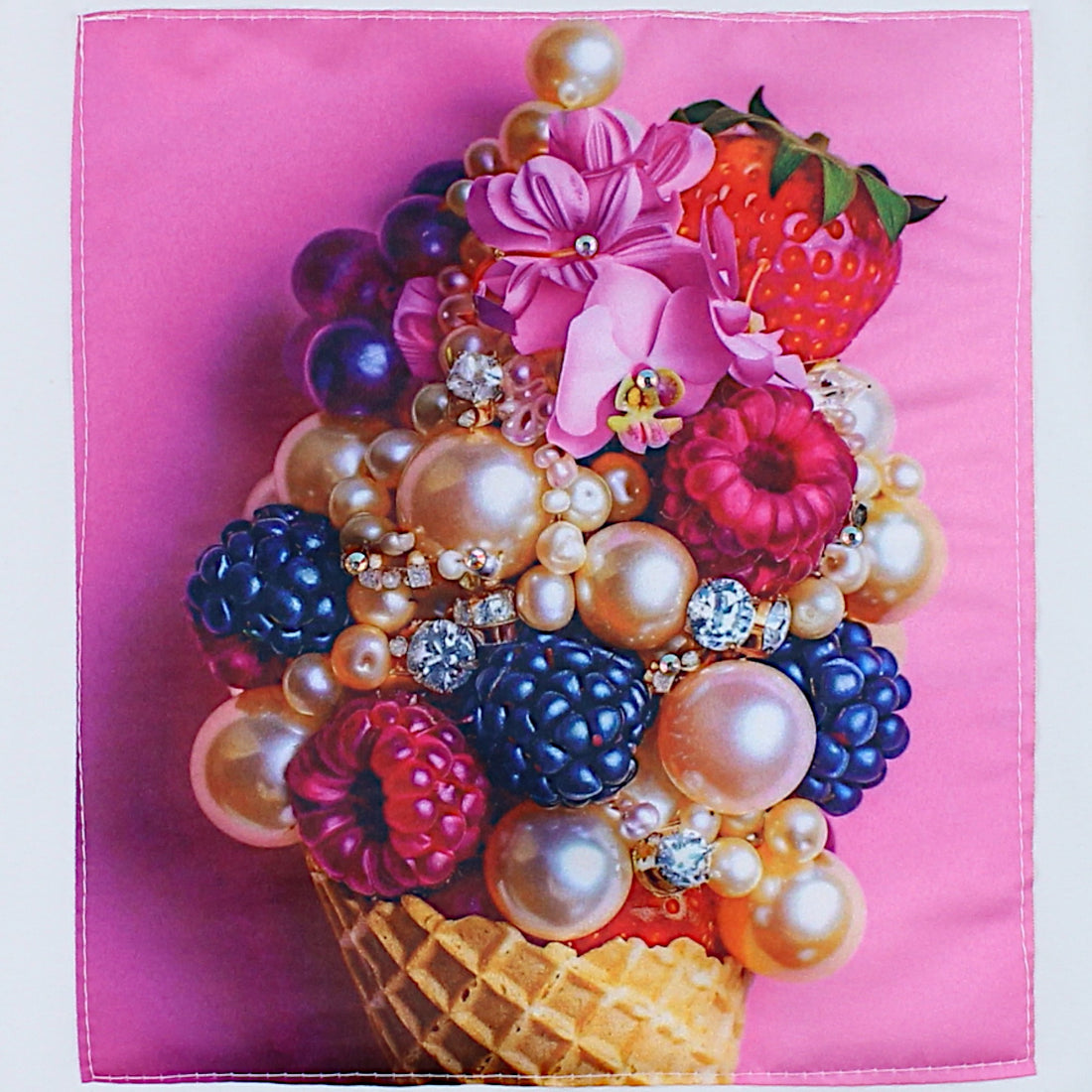 Bluzka ekran lody dziewczęca krem Guliwerkids 4351-6525-28