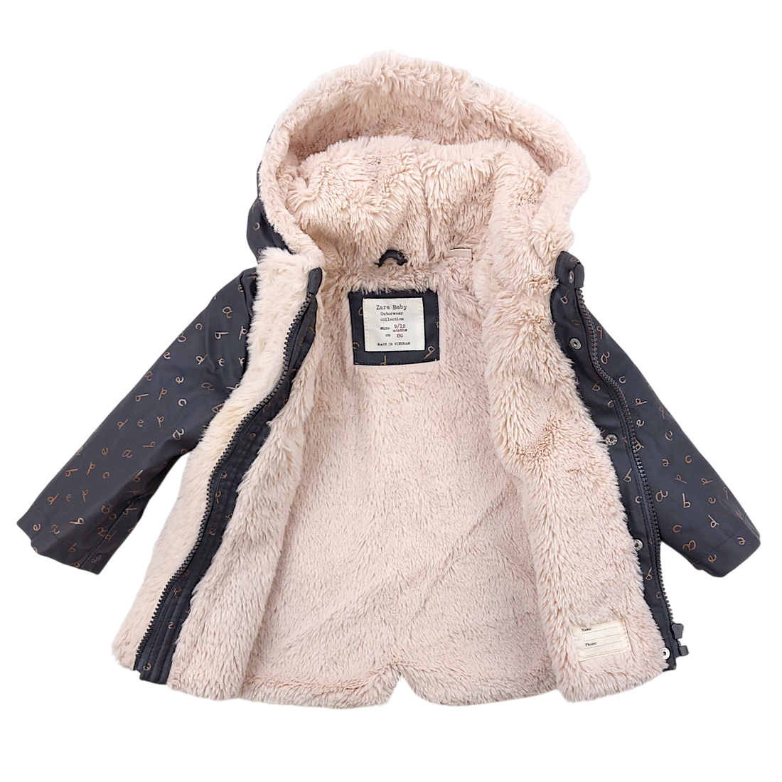 Kurtka dziewczęca używana Zara kod 50