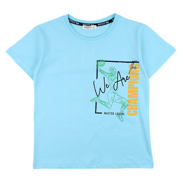 Bluzka koszykarz chłopięca turkus Breeze 5523-14425