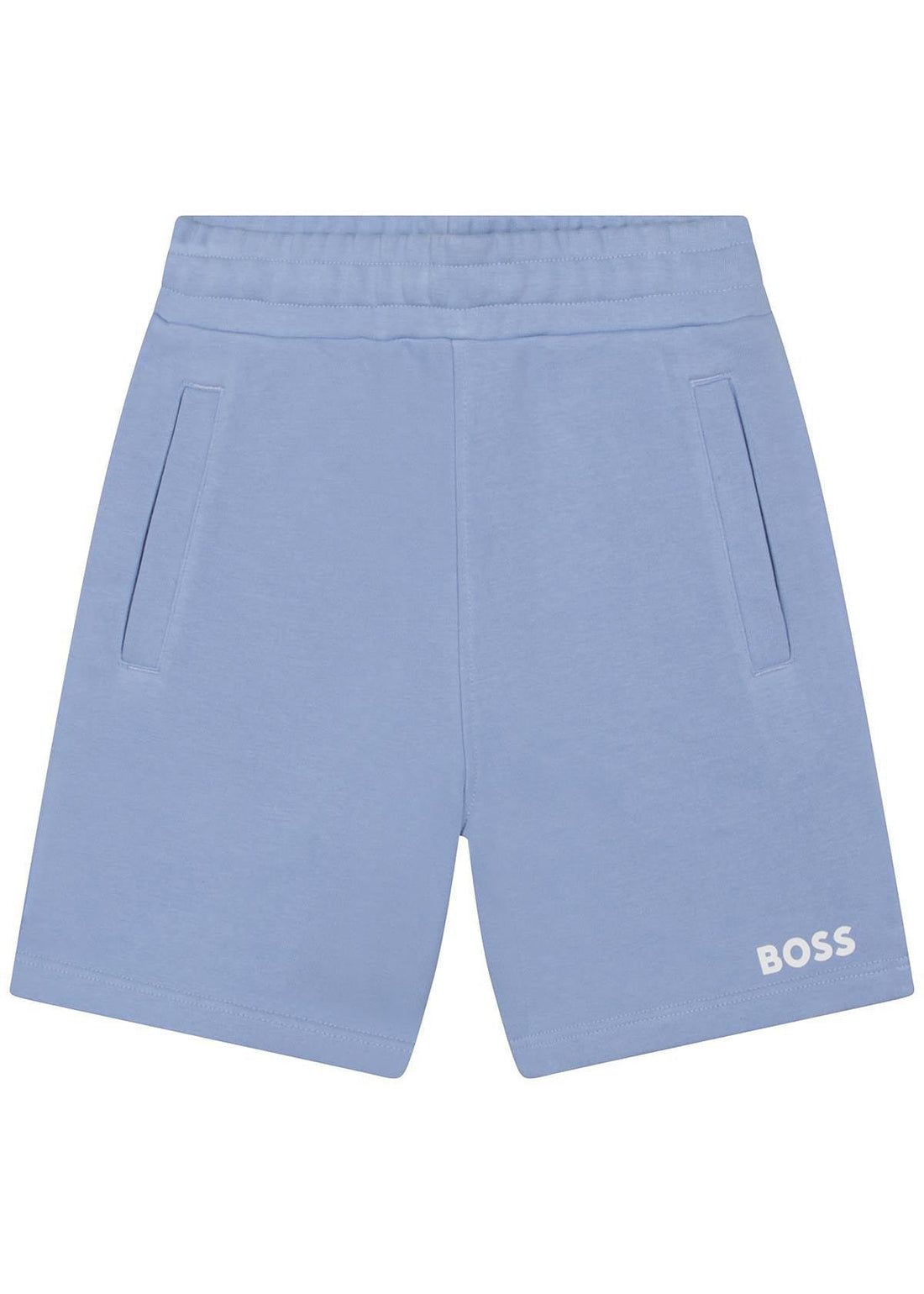 BOSS J24816-77A Bermudy chłopiec kolor niebieski -  - #tag1# - #tag2# - #tag3# - #tag4#