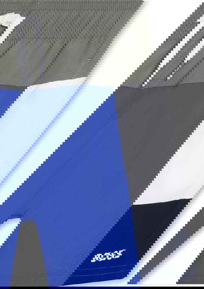 BOSS J24851-79B Szorty kąpielowe chłopiec kolor szafir -  - #tag1# - #tag2# - #tag3# - #tag4#