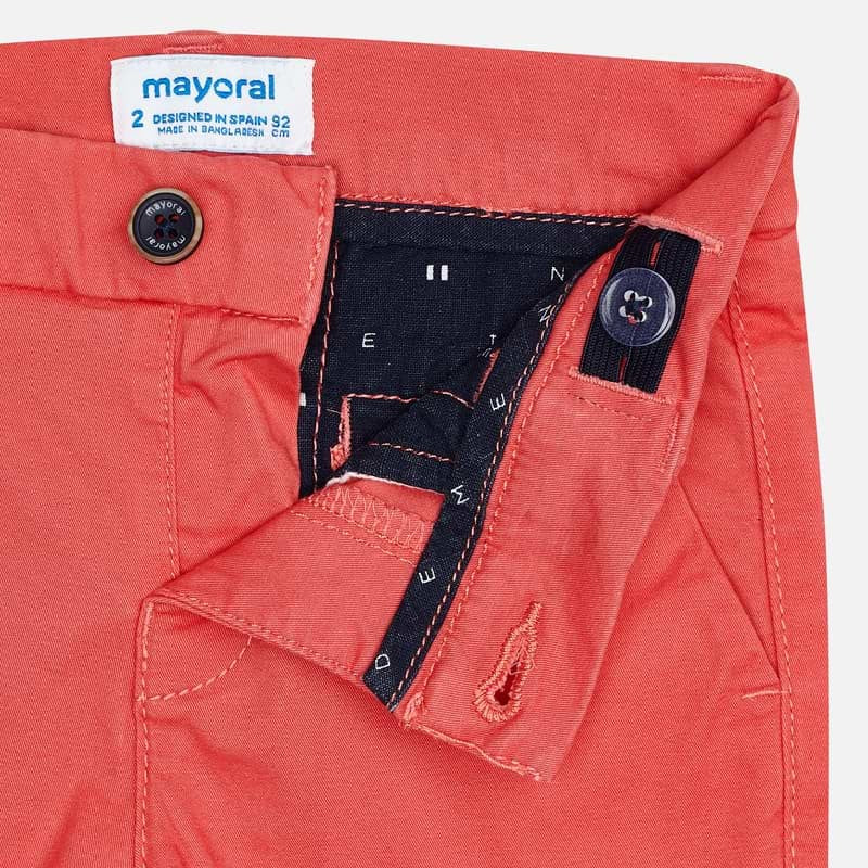 Bermudy chino chłopiec Mayoral 202-49 Koralowe -  - #tag1# - #tag2# - #tag3# - #tag4#