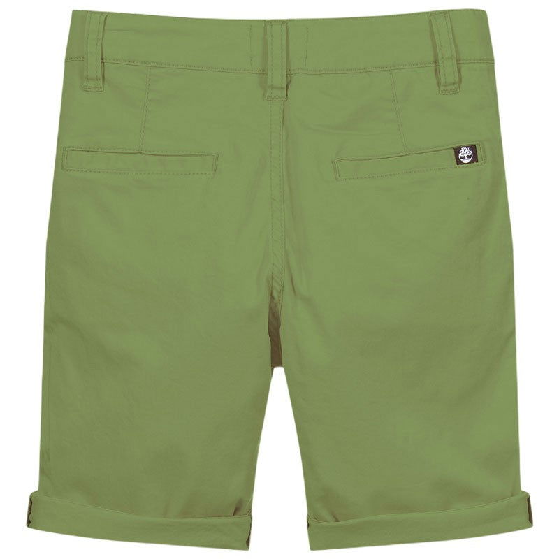 Bermudy chłopięce TIMBERLAND T24B32-708 kolor zielony -  - #tag1# - #tag2# - #tag3# - #tag4#