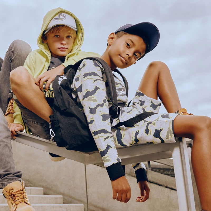 Bermudy moro dla chłopca TIMBERLAND T24B39-Z40 kolor szary -  - #tag1# - #tag2# - #tag3# - #tag4#