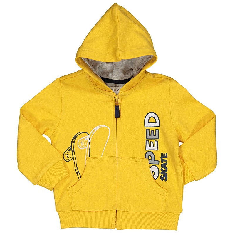 Birba Bluza z kapturem Baby Boy 46803-00 35B kolor żółty -  - #tag1# - #tag2# - #tag3# - #tag4#