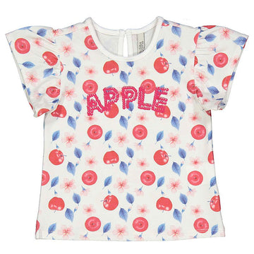 Birba Koszulka z krótkim rękawem Baby Girl 44128-00 95Z kolor czerwony - - #tag1# - #tag2# - #tag3# - #tag4#