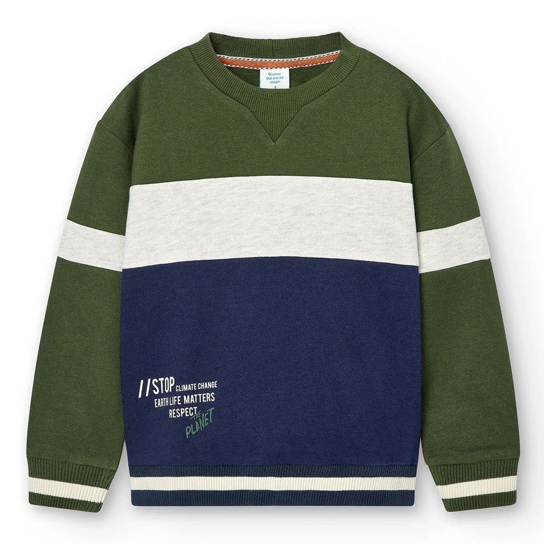 Bluza Boboli 527105-4636 kolor zielony -  - #tag1# - #tag2# - #tag3# - #tag4#