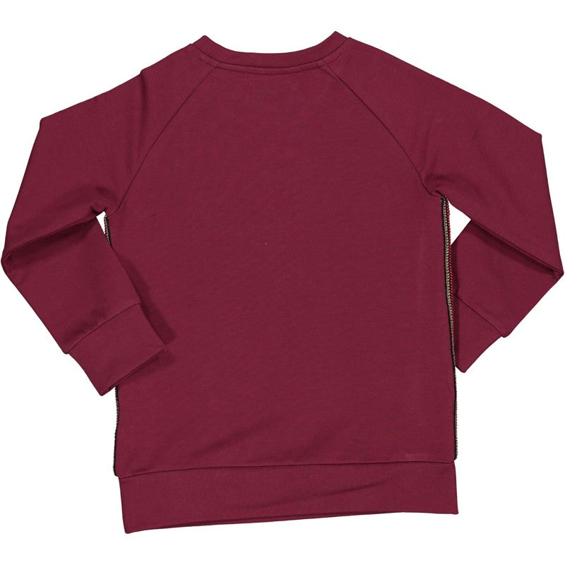 Bluza bawełniana dziewczęca Trybeyond 96944-56U bordo - - #tag1# - #tag2# - #tag3# - #tag4#