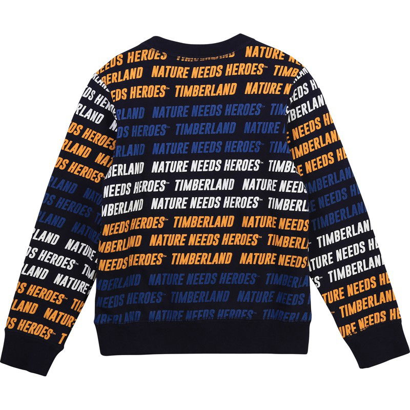 Bluza chłopięca TIMBERLAND T25S29-85T kolor granat -  - #tag1# - #tag2# - #tag3# - #tag4#