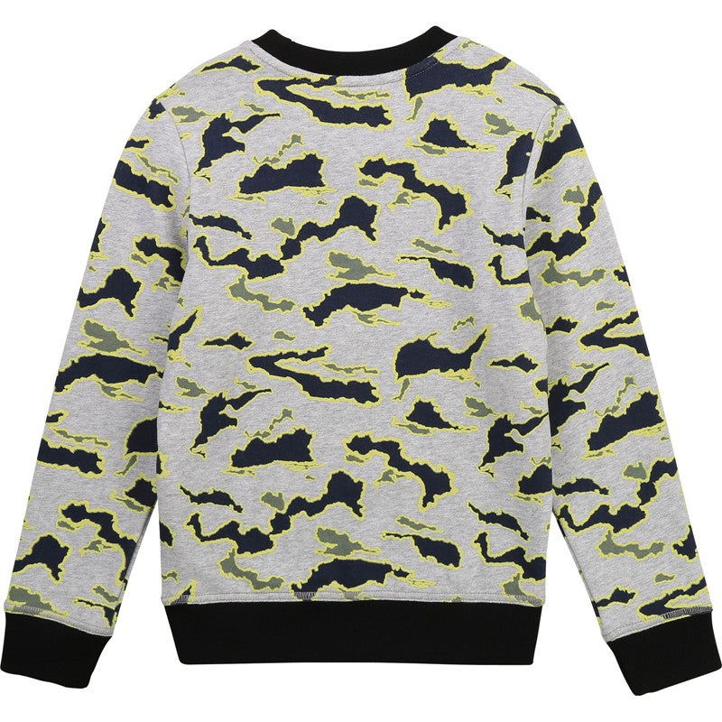 Bluza moro chłopięca TIMBERLAND T25S18-Z40 kolor szary - - #tag1# - #tag2# - #tag3# - #tag4#