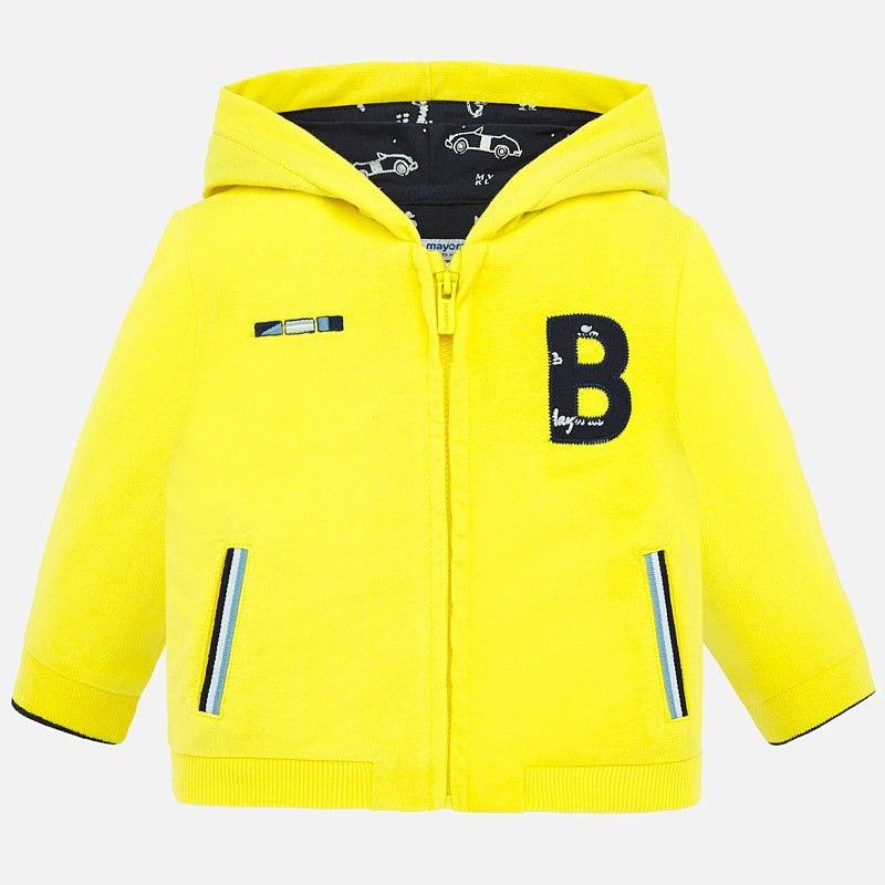 Bluza z kapturem chłopiec Mayoral 1460-44 Żółty - - #tag1# - #tag2# - #tag3# - #tag4#