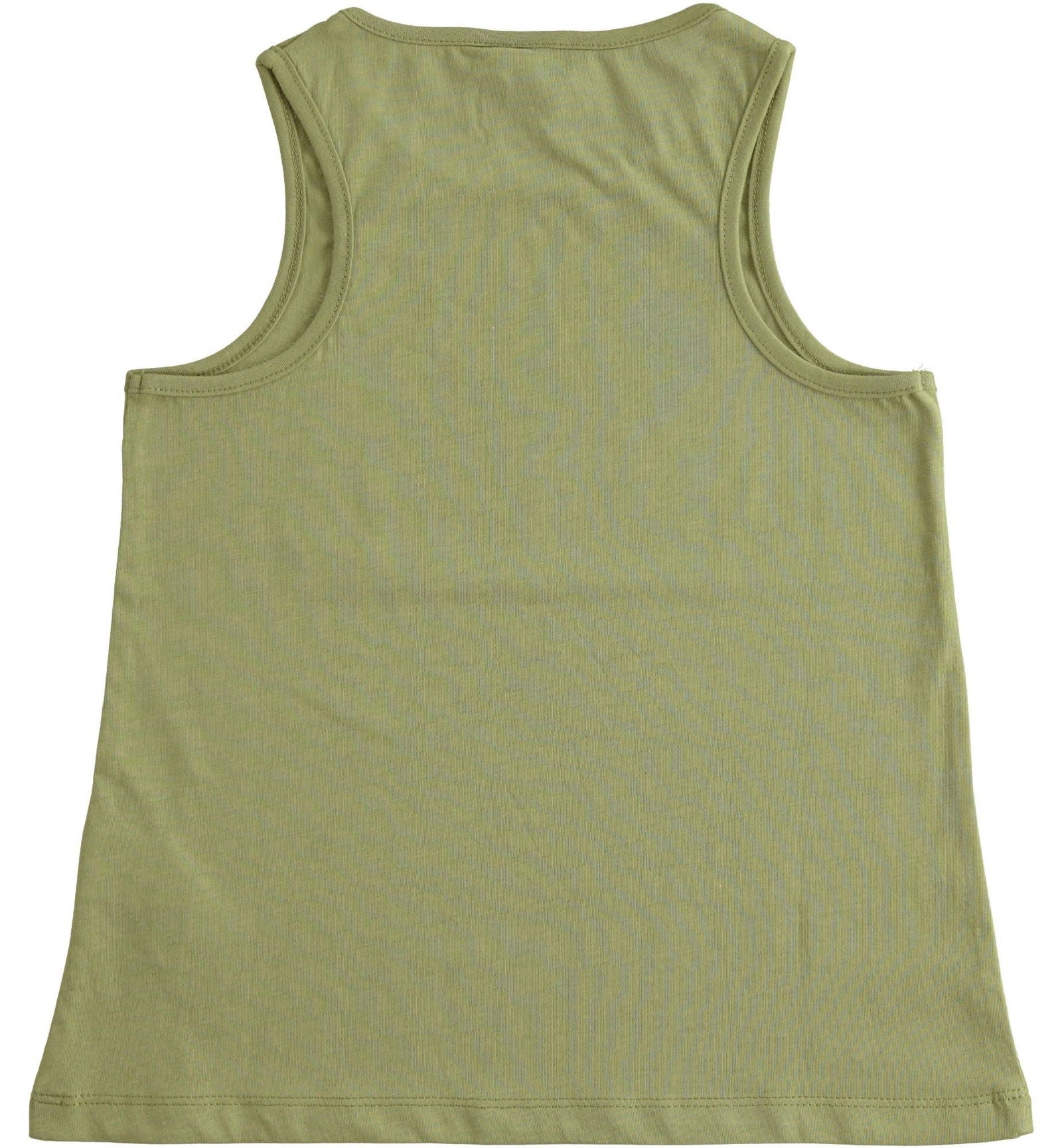 Bluzka na ramiączkach dziewczęca iDO J856-5454 kolor zielony -  - #tag1# - #tag2# - #tag3# - #tag4#