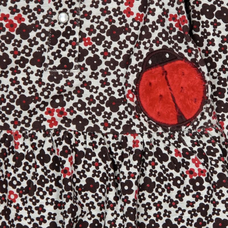 Boboli 216076-9905 sukienka dla dziewczynki kolor czerwony -  - #tag1# - #tag2# - #tag3# - #tag4#