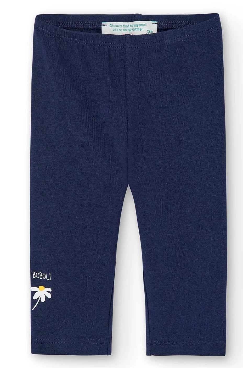 Boboli 296041-2440 Legginsy 3/4 dziewczynka kolor granat - - #tag1# - #tag2# - #tag3# - #tag4#