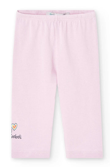 Boboli 296041-3810 Legginsy 3/4 dziewczynka kolor magenta - - #tag1# - #tag2# - #tag3# - #tag4#