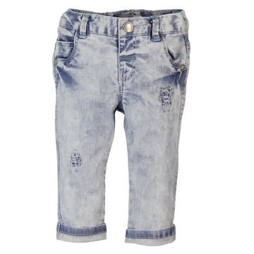 Boboli 323019-BLEACH spodnie kolor jasny niebieski - - #tag1# - #tag2# - #tag3# - #tag4#