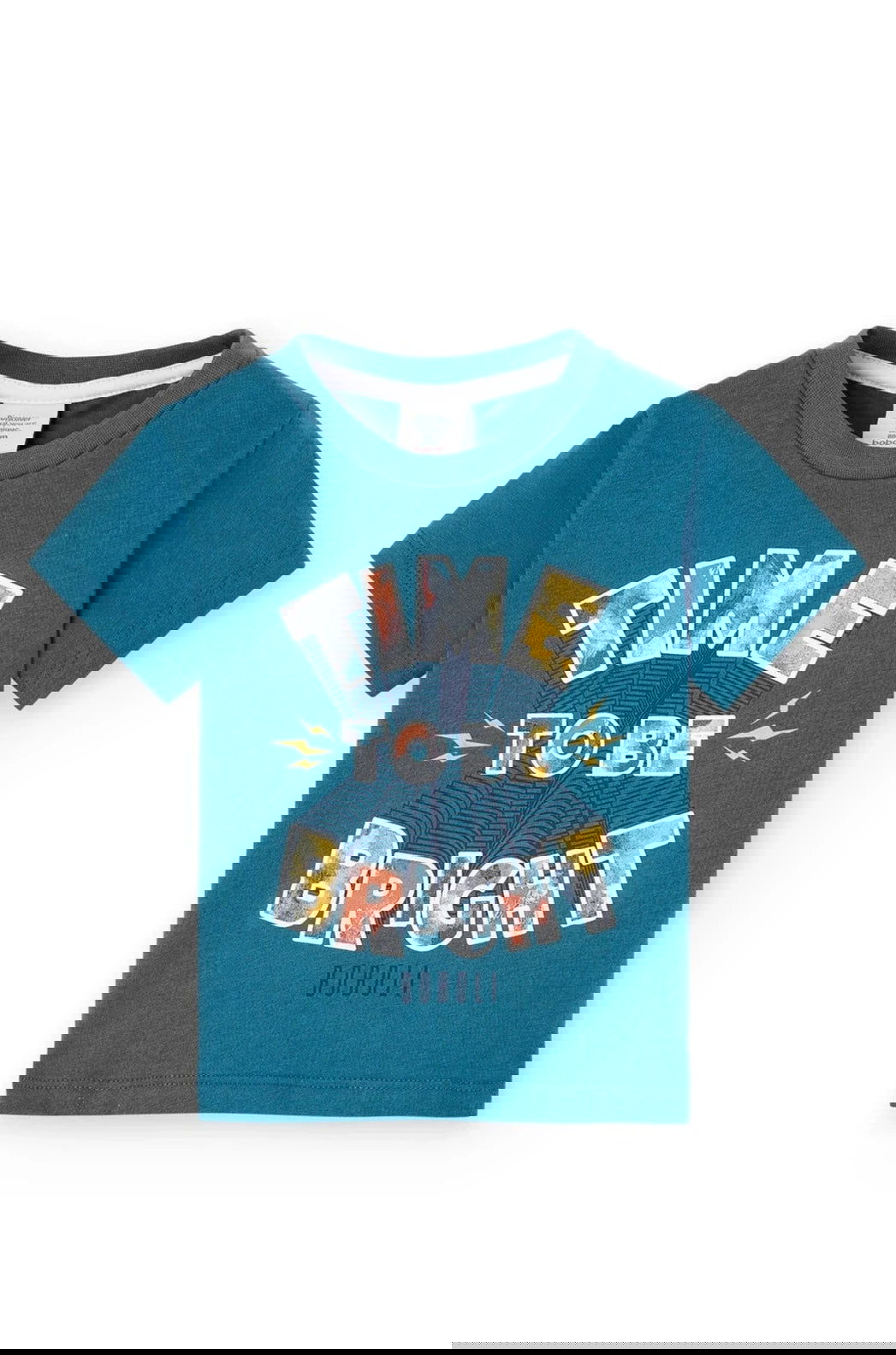Boboli 336057-2551 T-shirt chłopiec kolor niebieski - - #tag1# - #tag2# - #tag3# - #tag4#