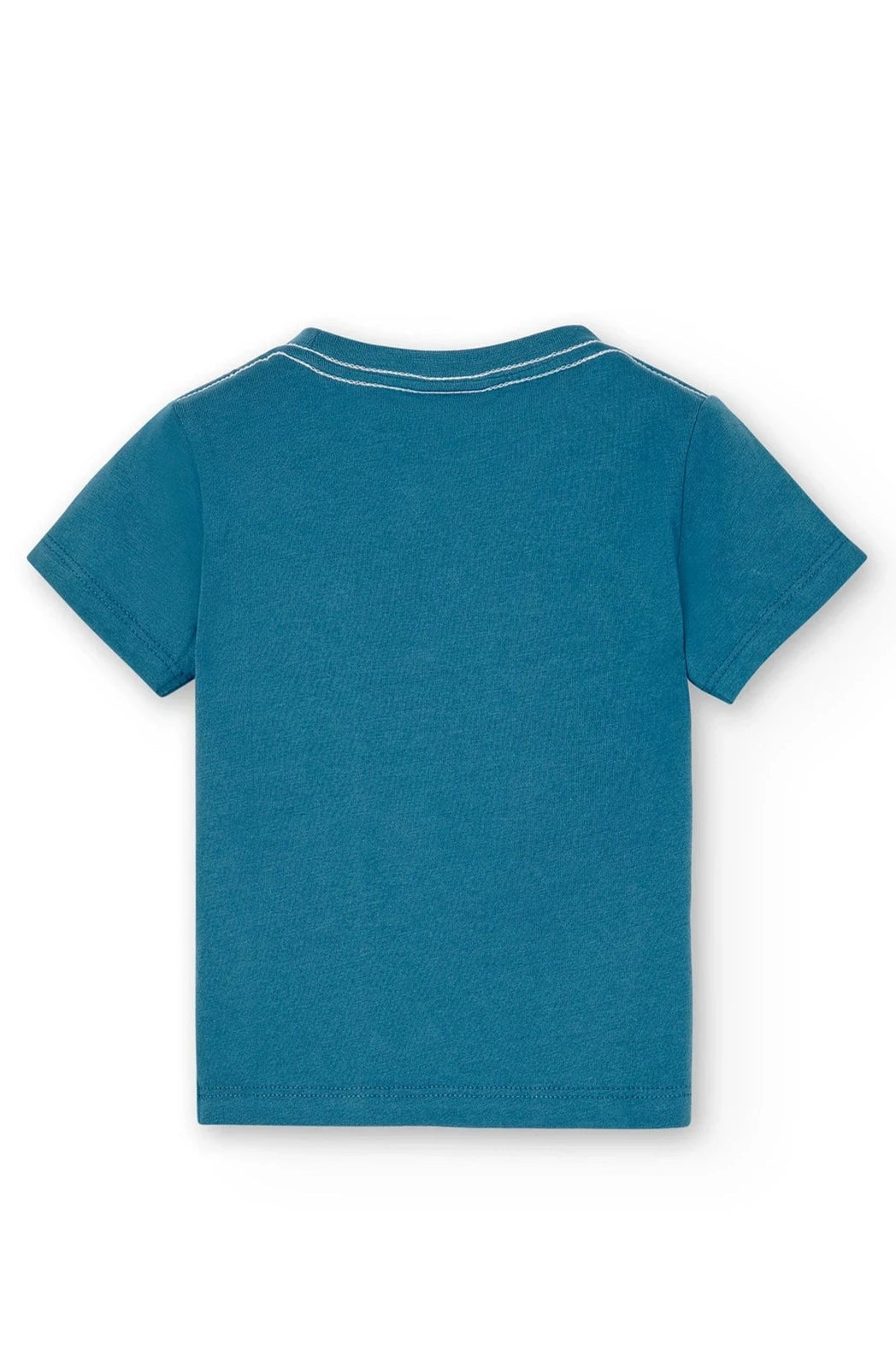 Boboli 336057-2551 T-shirt chłopiec kolor niebieski - - #tag1# - #tag2# - #tag3# - #tag4#