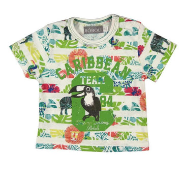 Boboli 343044-9482 T-shirt kolor KIWI - - #tag1# - #tag2# - #tag3# - #tag4#