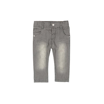 Boboli 395007-GREY Spodnie chłopięce jeans ze streczem kolor szary - - #tag1# - #tag2# - #tag3# - #tag4#