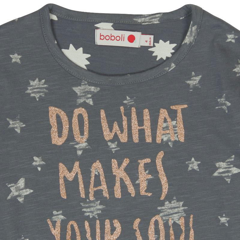 Boboli 416124-8097 sukienka dla dziewczynki kolor popiel -  - #tag1# - #tag2# - #tag3# - #tag4#