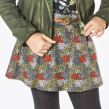 Boboli 444068_9524 spódnica z paskiem kolor granat -  - #tag1# - #tag2# - #tag3# - #tag4#