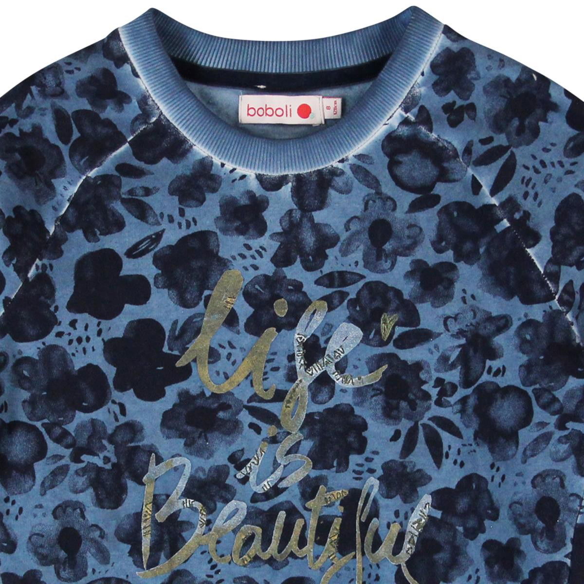 Boboli 454193_9560 bluza kolor granat - - #tag1# - #tag2# - #tag3# - #tag4#