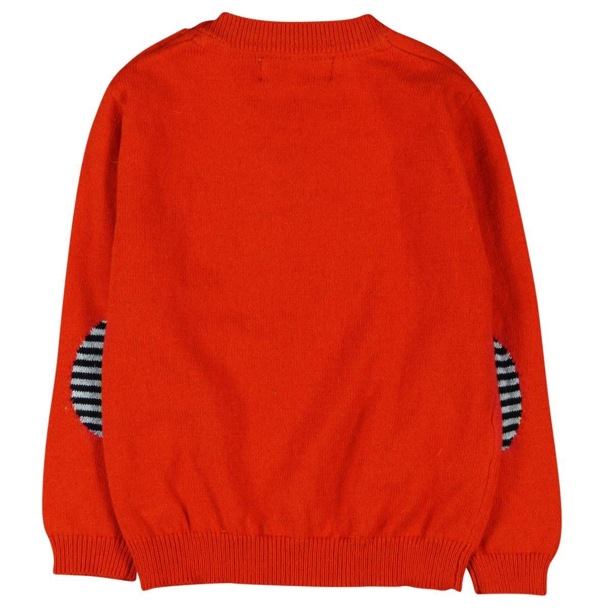Boboli 714079-3545 sweter kolor czerwony - - #tag1# - #tag2# - #tag3# - #tag4#