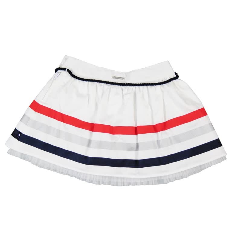 Boboli 723226-1100 Spódnica kolor BIAŁY -  - #tag1# - #tag2# - #tag3# - #tag4#