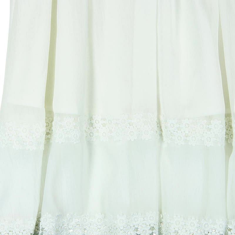 Boboli 725431-1111 Spódnica dziewczęca z koronki kolor krem -  - #tag1# - #tag2# - #tag3# - #tag4#