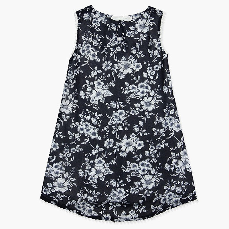 Boboli sukienka dla dziewczynki granatowa 727264-9047 - - #tag1# - #tag2# - #tag3# - #tag4#