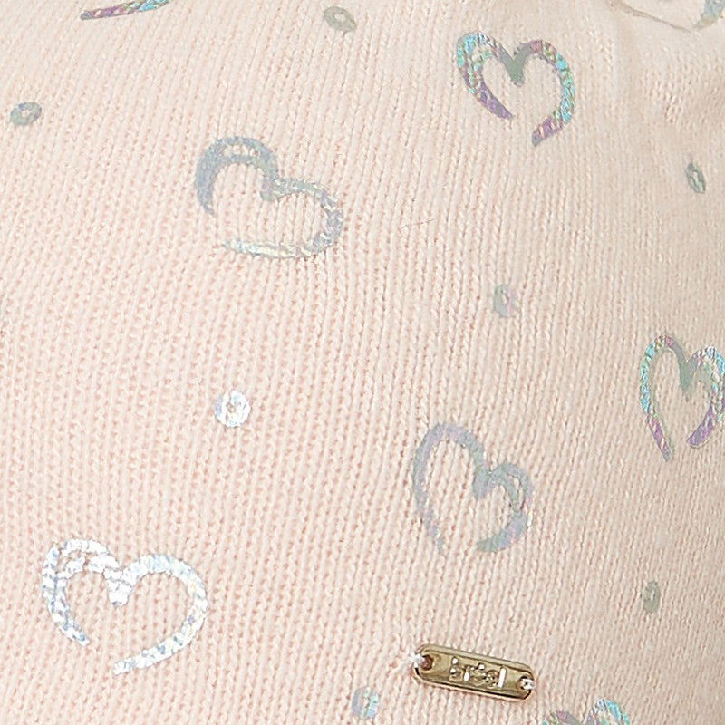 Broel UMELIA Czapka przejściowa dziewczęca kolor j.róż -  - #tag1# - #tag2# - #tag3# - #tag4#