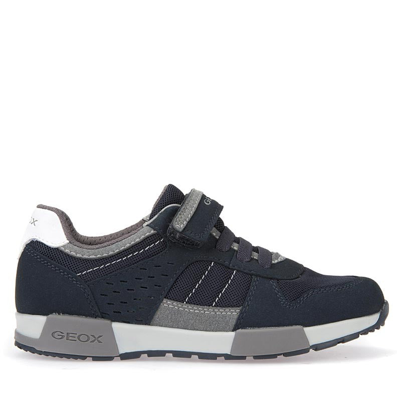 Buty sneakersy chłopięce Geox J826NA-014AF-C0661 granat - - #tag1# - #tag2# - #tag3# - #tag4#