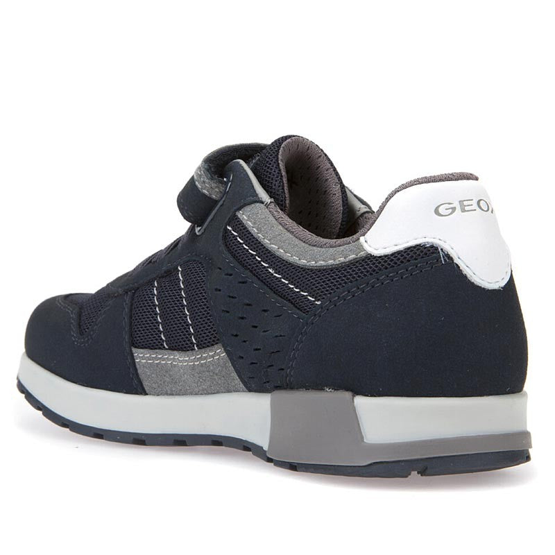 Buty sneakersy chłopięce Geox J826NA-014AF-C0661 granat - - #tag1# - #tag2# - #tag3# - #tag4#