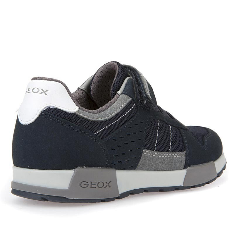 Buty sneakersy chłopięce Geox J826NA-014AF-C0661 granat - - #tag1# - #tag2# - #tag3# - #tag4#