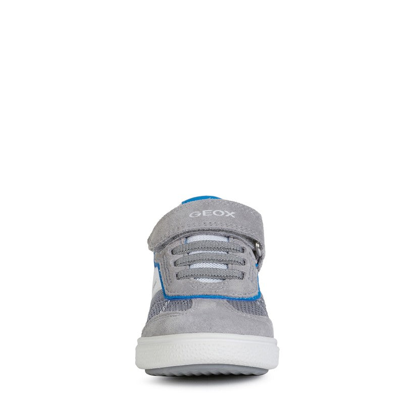 Buty sneakersy dla chłopca Geox J02BCD-01422-C1295 kolor szary - - #tag1# - #tag2# - #tag3# - #tag4#