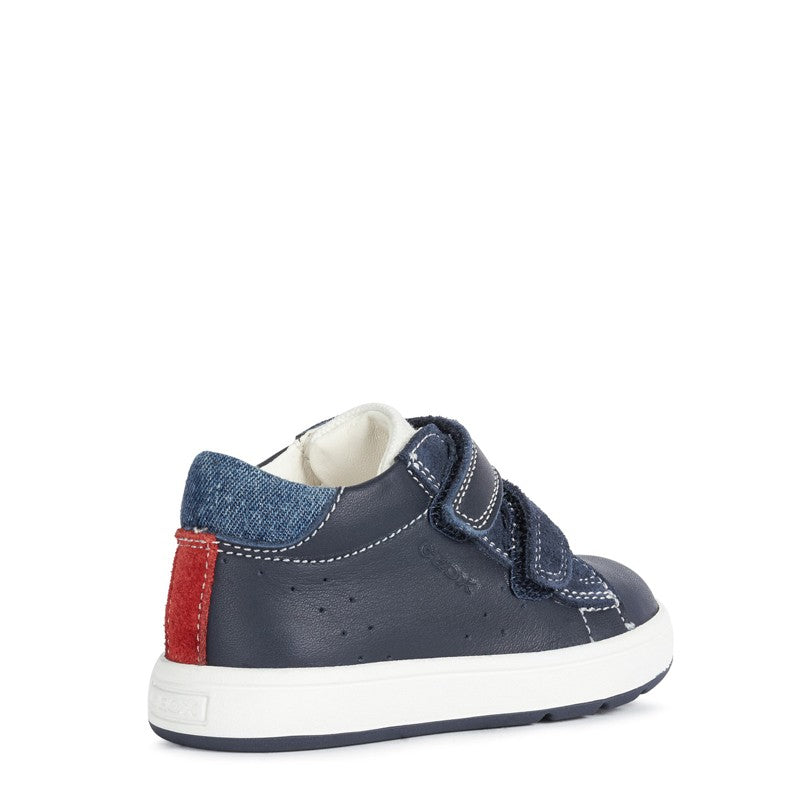 Buty sneakersy dla chłopczyka Geox B044DD-08522-C4211 kolor granatowy - - #tag1# - #tag2# - #tag3# - #tag4#