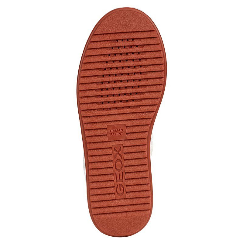 Buty sneakersy dla dziewczynek Geox J02BDB-000BC-C1000 biały - - #tag1# - #tag2# - #tag3# - #tag4#