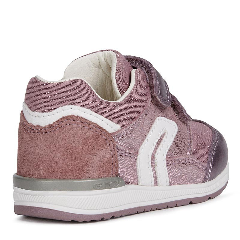 Buty sneakersy dziewczęce Geox B840LA-0MAAS-C8025 róż - - #tag1# - #tag2# - #tag3# - #tag4#