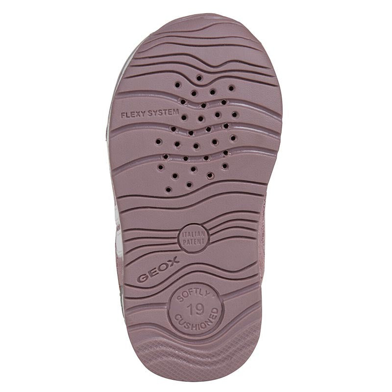 Buty sneakersy dziewczęce Geox B840LA-0MAAS-C8025 róż - - #tag1# - #tag2# - #tag3# - #tag4#