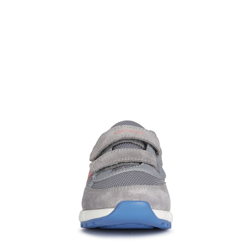 Buty sneakersy dziewczęce Geox J15AQA-01422-C1006 kolor szary - - #tag1# - #tag2# - #tag3# - #tag4#